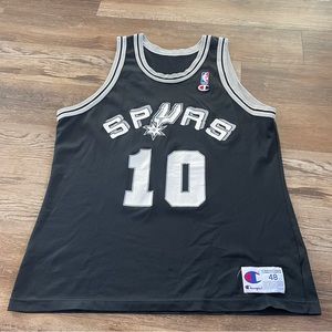 San Antonio Spurs Vintage champion Rodman jersey 48